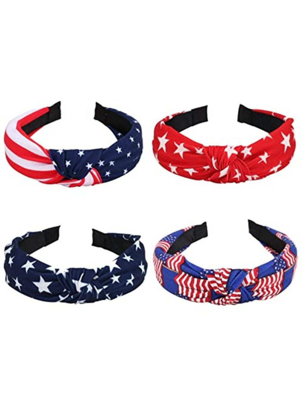 USA Flag Headbands American Patriotic Independence Day 4th of July
